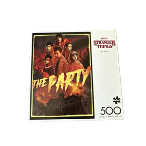 Stranger Things 500 Piece Puzzle - The Party New and Sealed